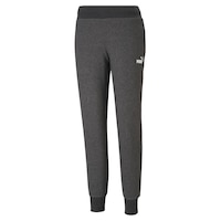 PUMA Women's Sportswear Essential Sweat Pants Front_Angled_Left