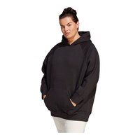 adidas Women's All SZN Boyfriend Hoodie Front_Angled_Left