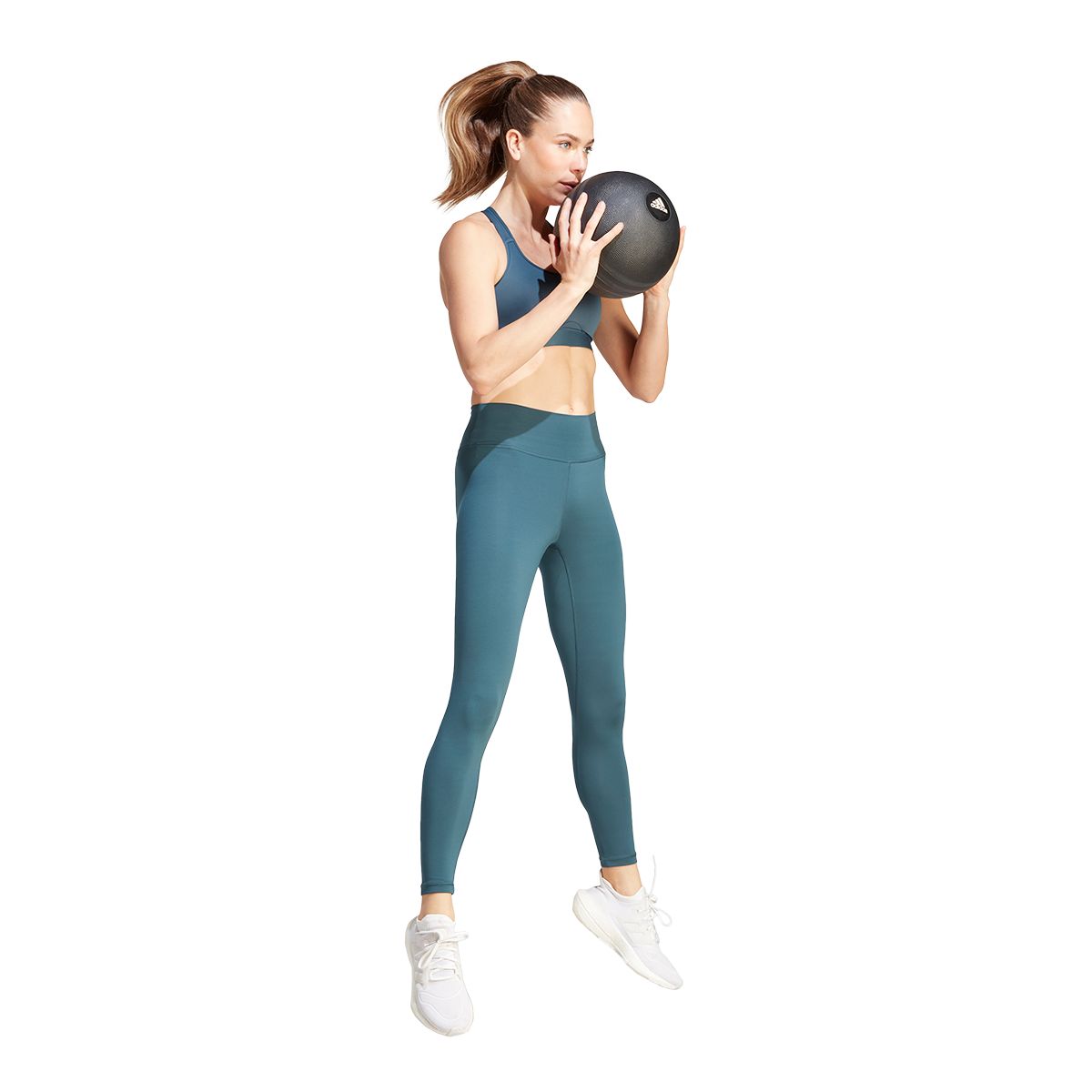 adidas Women's Powerreact Medium Sports Bra