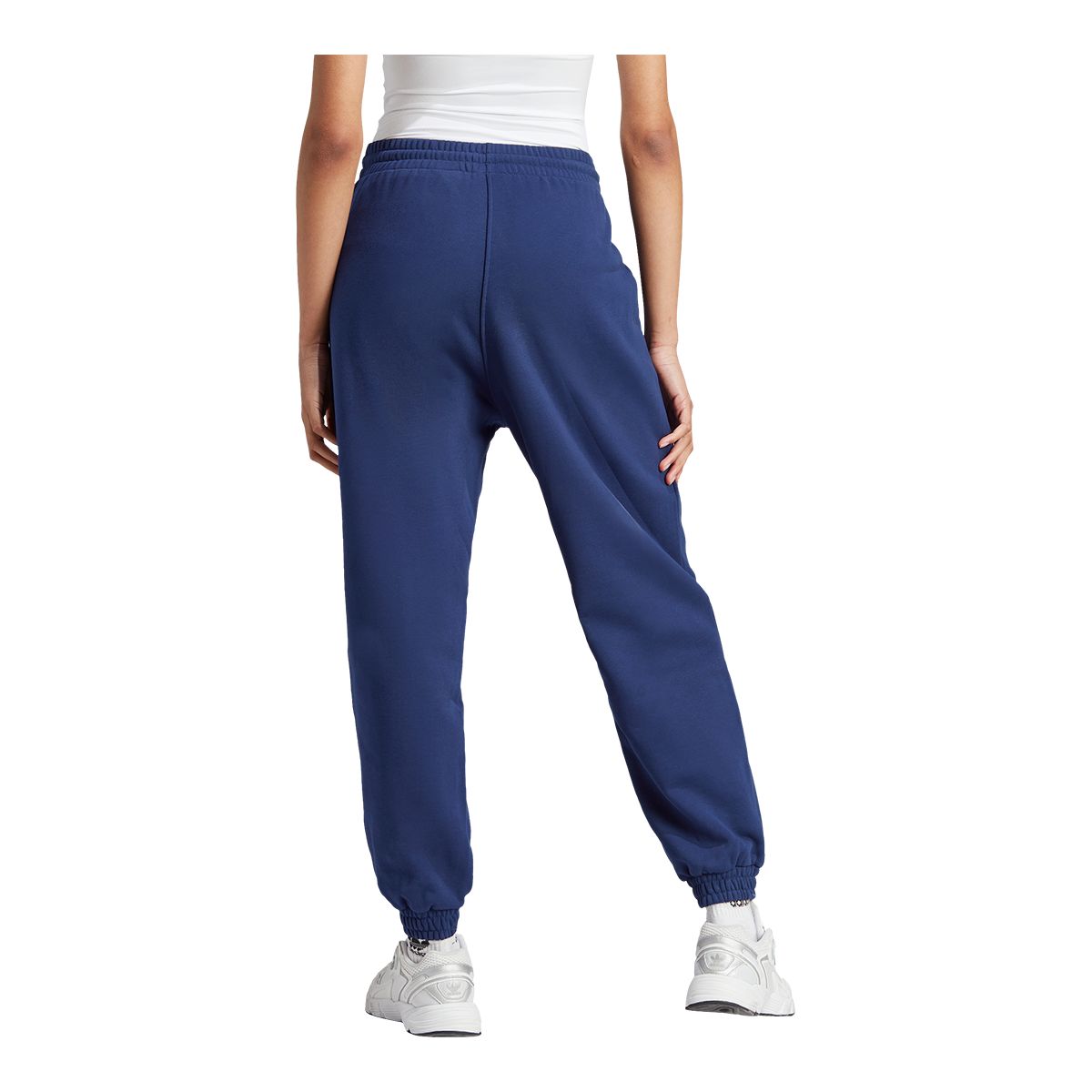 Adidas cuffed sale sweatpants womens