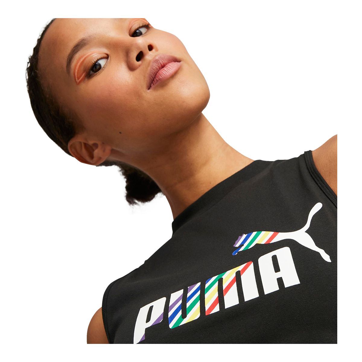 Puma Women's Essentials+ Love is Love Slim Tank
