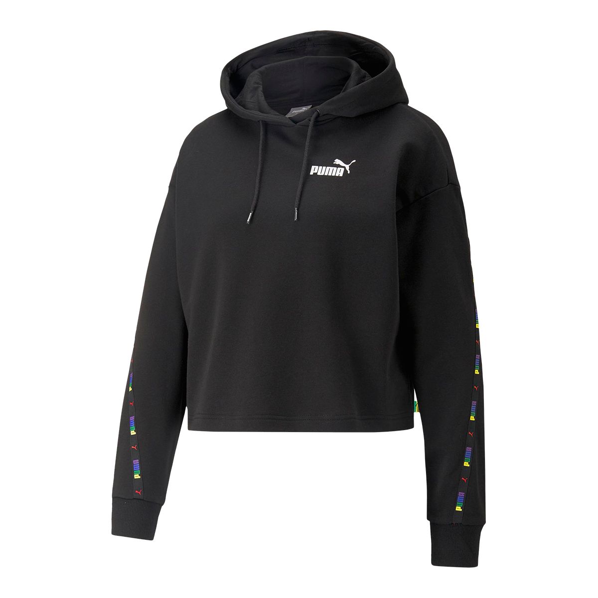 Puma Women's Essentials+ Love is Love Tape Hoodie