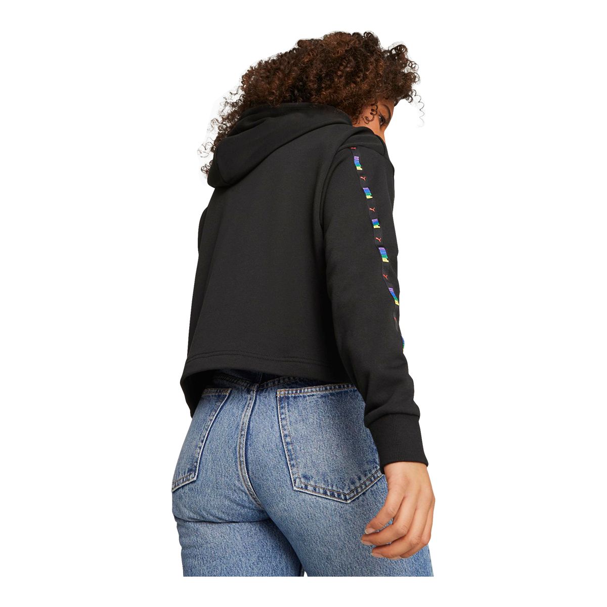 Puma Women's Essentials+ Love is Love Tape Hoodie