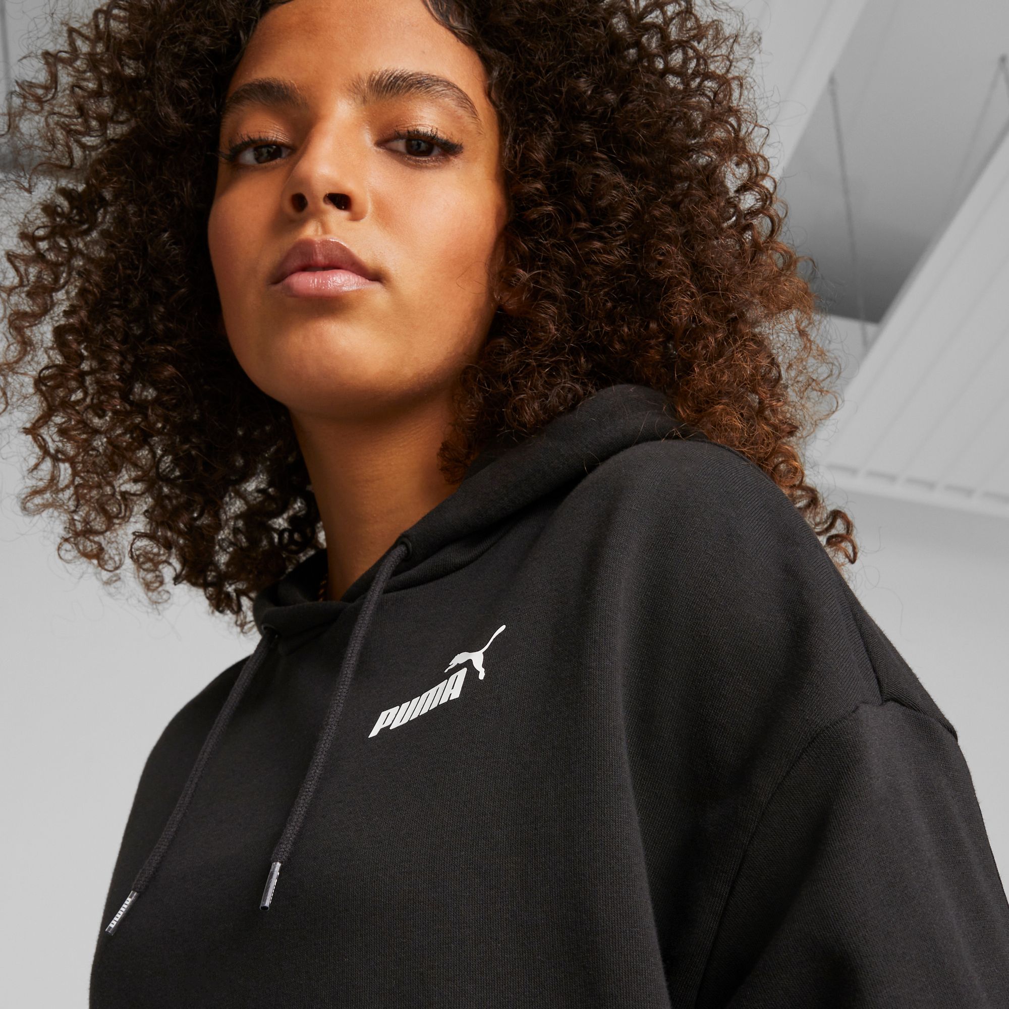 Puma Women's Essentials+ Love is Love Tape Hoodie