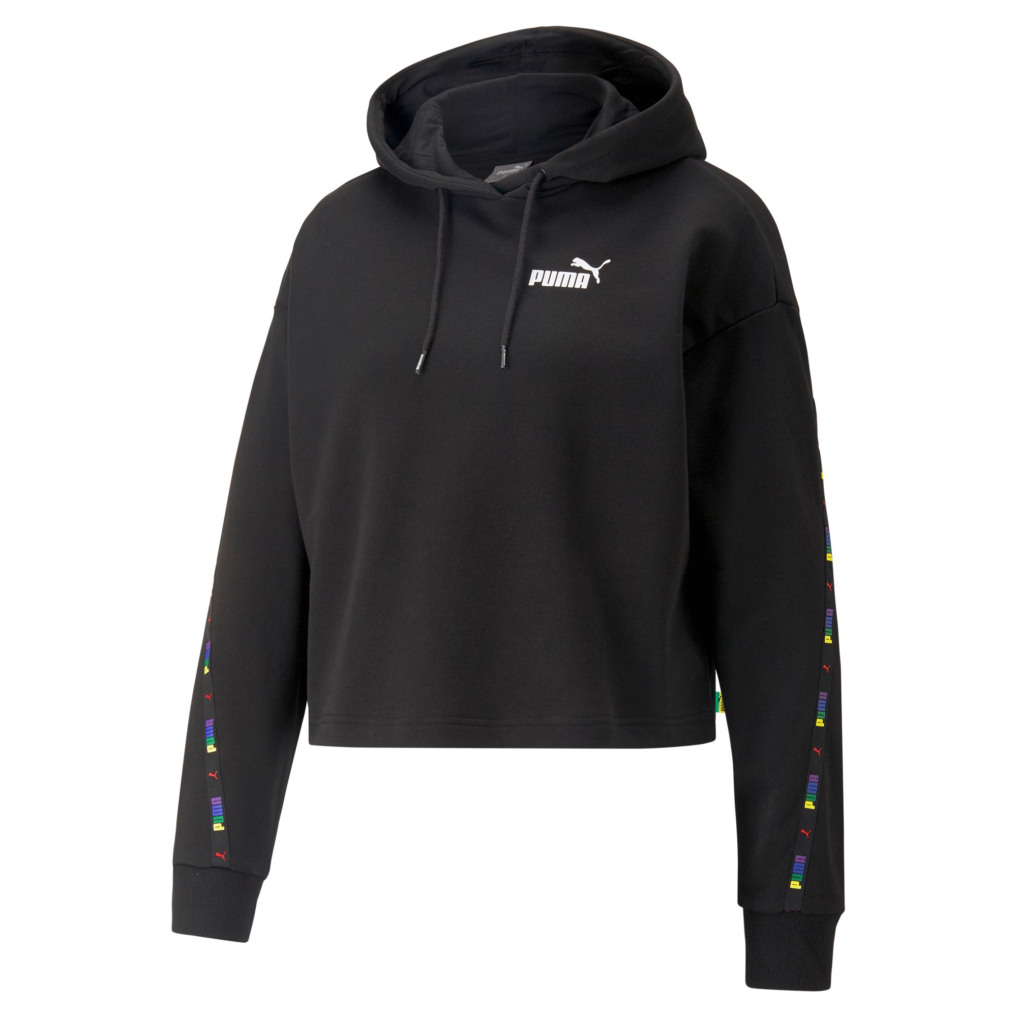 Puma Women's Essentials+ Love is Love Tape Hoodie