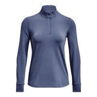Under Armour Women's Golf Playoff 1/4 Zip Long Sleeve Top Front_Flat