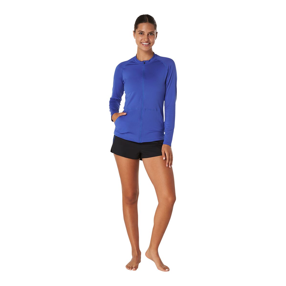Speedo Women's New Full Zip Rashguards
