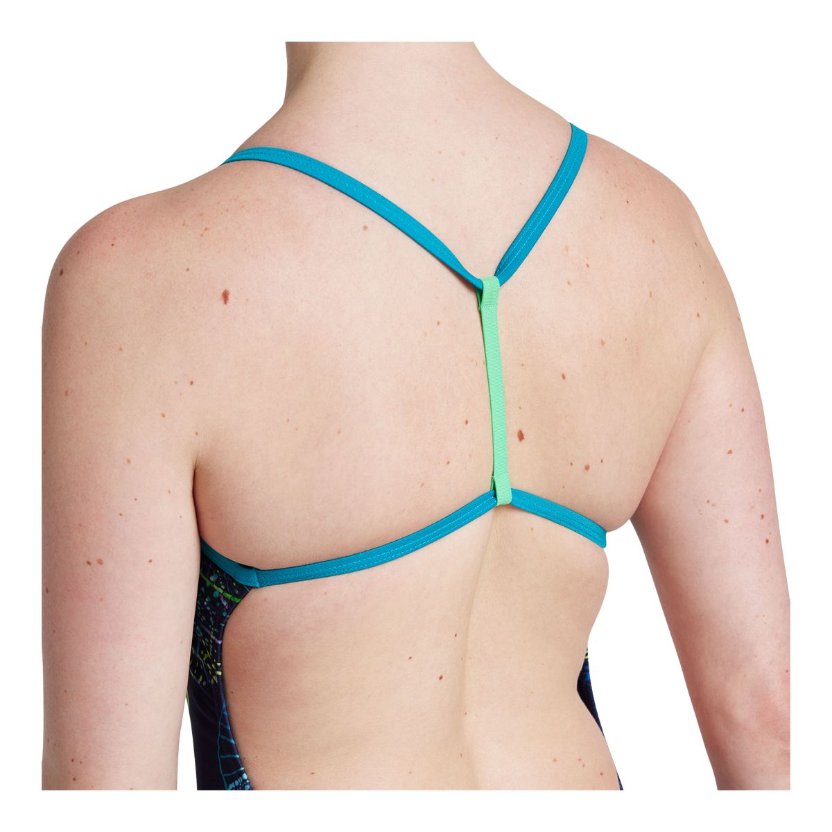 Speedo Women's Printed T-Back Swimsuit