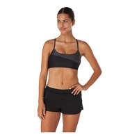 Speedo Women's Colorblock Swim Shorts Front_Flat