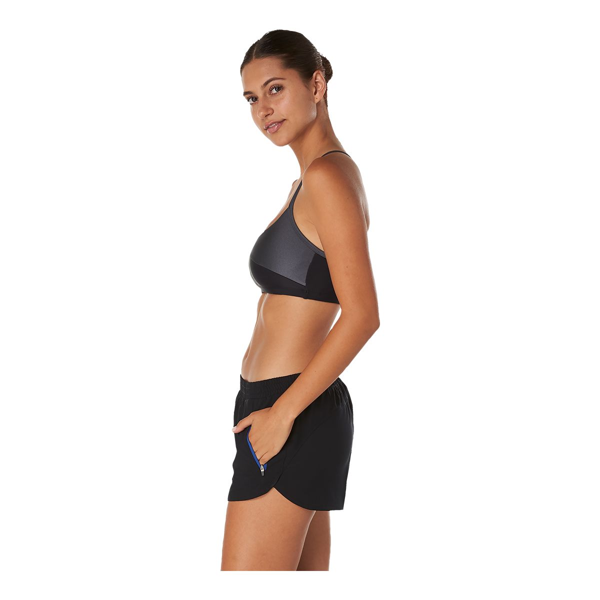 Speedo Women's Colorblock Swim Shorts