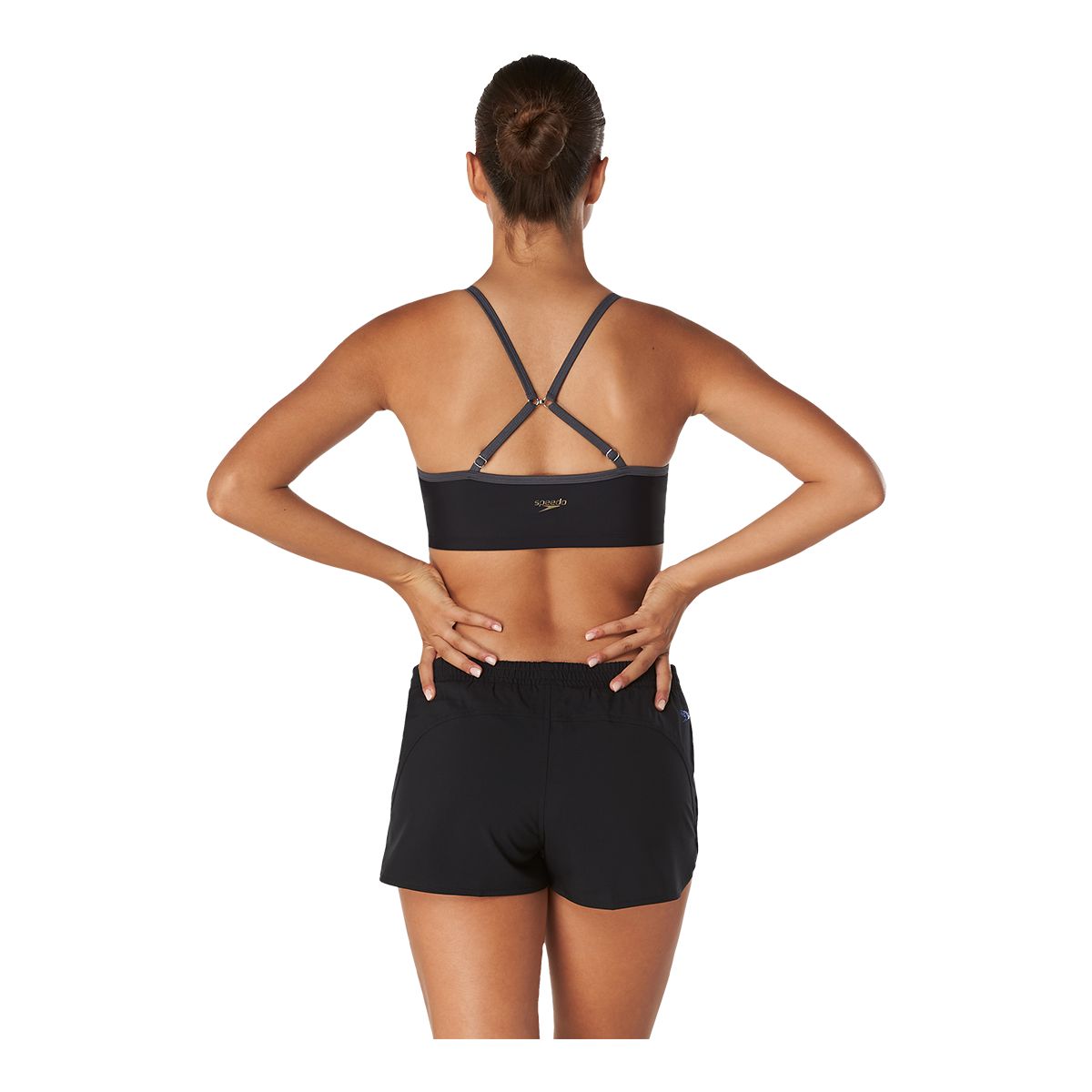 Speedo Women's Colorblock Swim Shorts