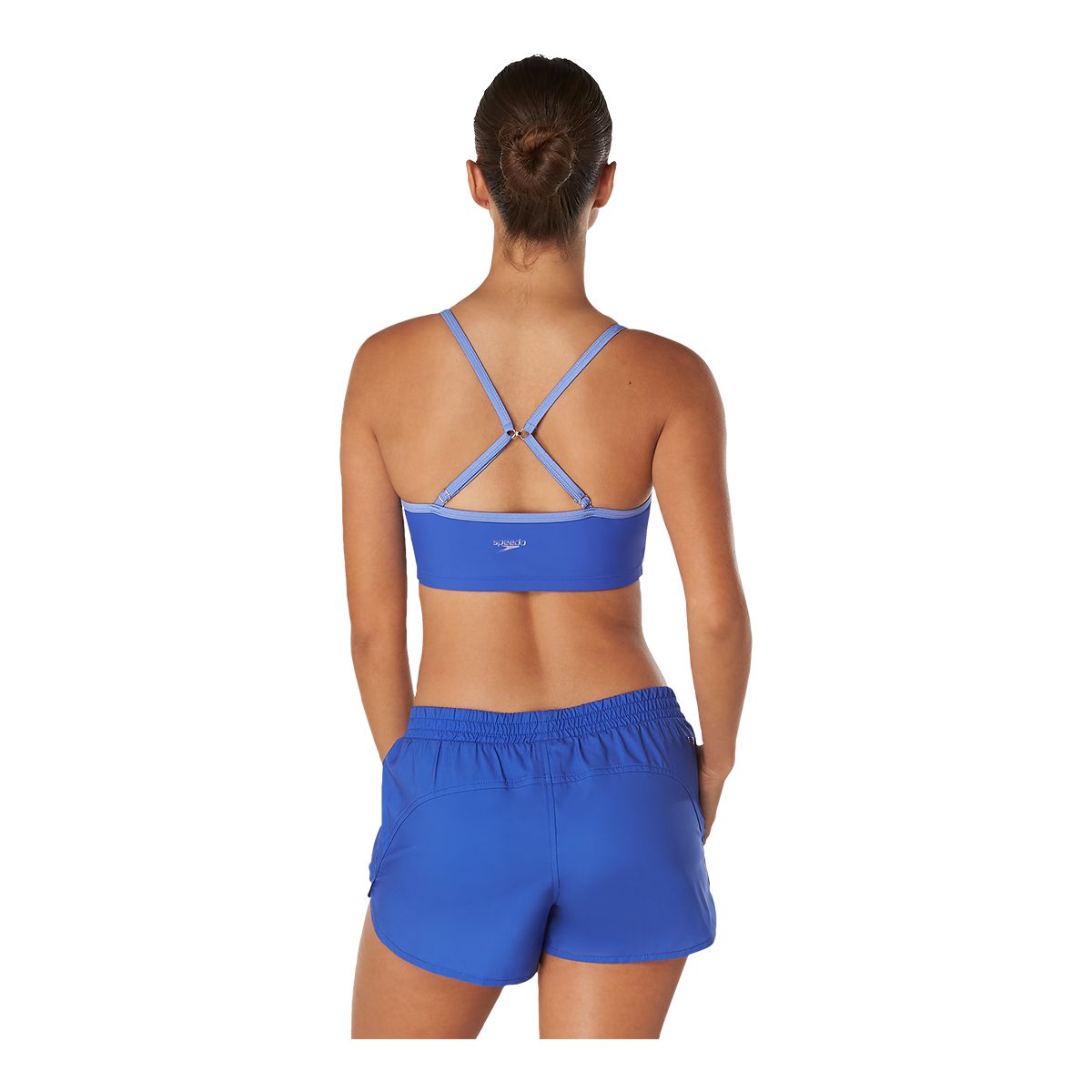 Speedo Women's Colorblock Swim Shorts
