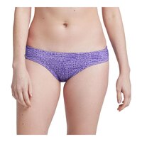 Speedo Women's Printed Cheeky Hipster Swimsuit Front_Flat