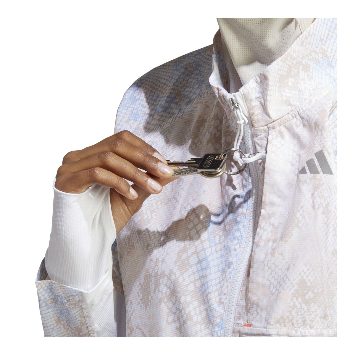 adidas Women's Fast All Over Print Jacket