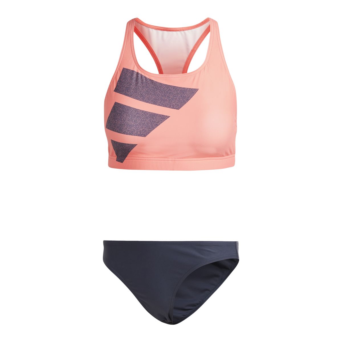 adidas Women's Big Bars Bikini Set