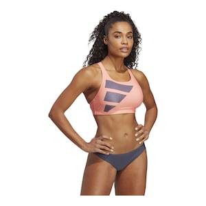 adidas Women's Big Bars Bikini Set