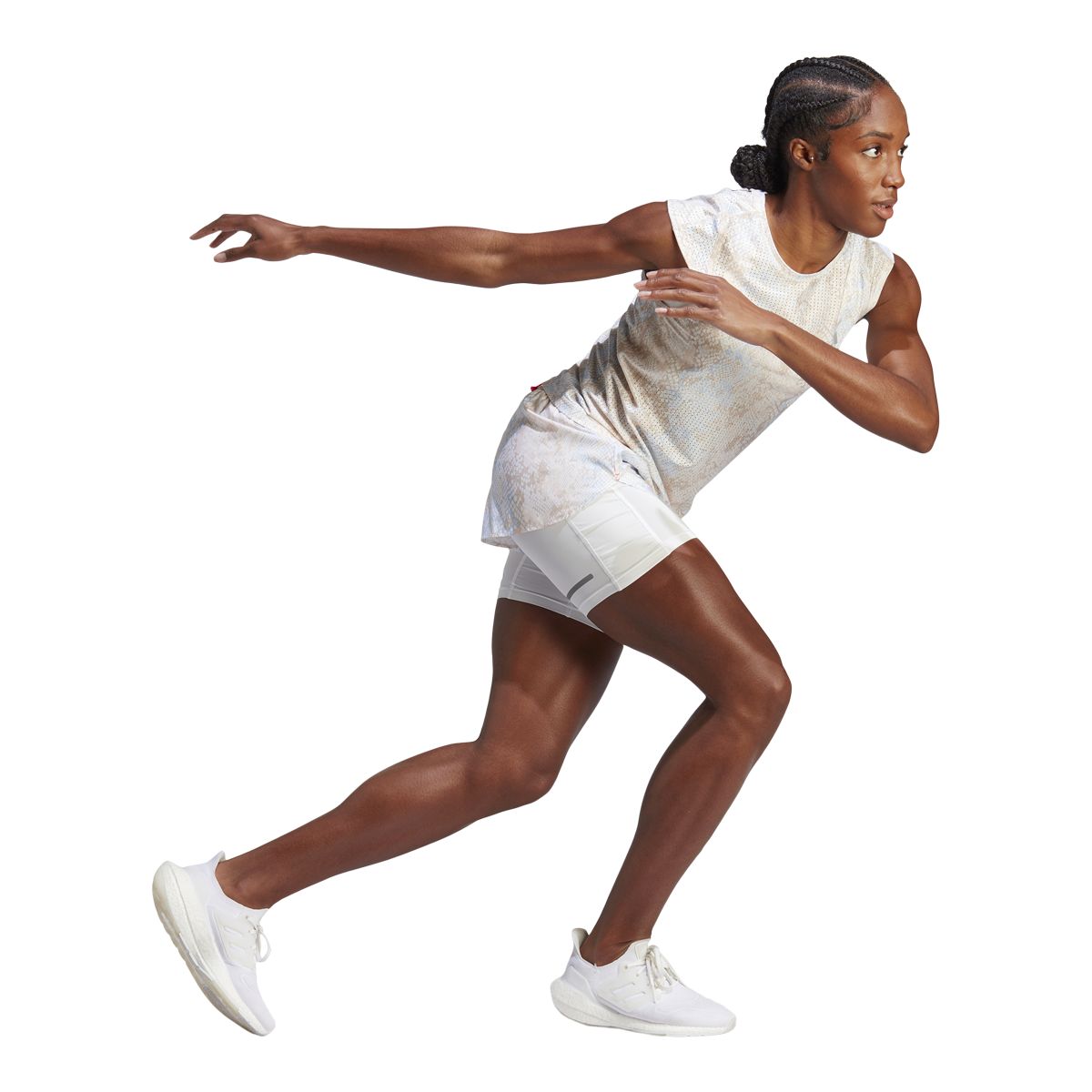 adidas Women's Fast All Over Print T-Shirt