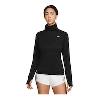 Nike Women's Run Swift Element Turf Sweatshirt Front_Flat