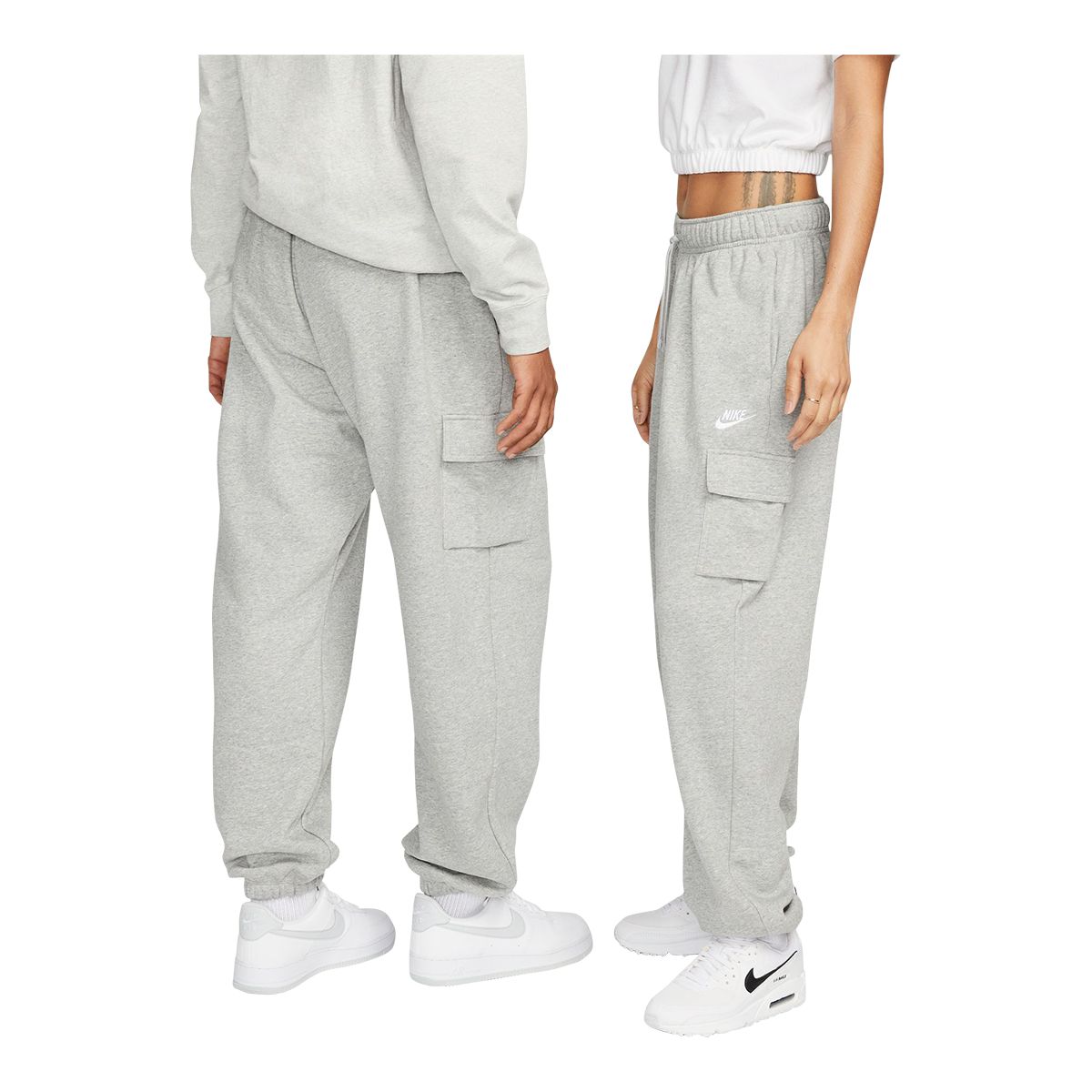 Nike Cargo Sweatpants In Gray for Men