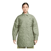 Nike Sportswear Women's Essential Quilt Standard Jacket Front_Flat
