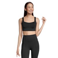 Girlfriend Collective Women's Luxe Addison Adjustable Bra Front_Flat