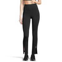 Girlfriend Collective Women's Luxe Split Hem Leggings Front_Flat