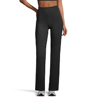 Girlfriend Collective Women's Compression Flare Leggings Front_Flat