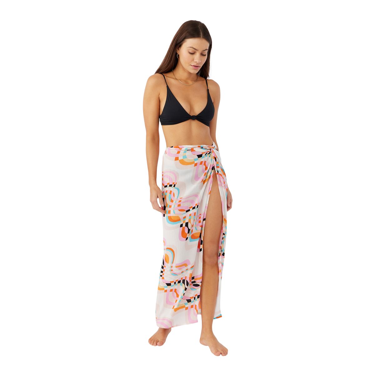 O'Neill Women's Hanalei Printed Cover Up Skirt