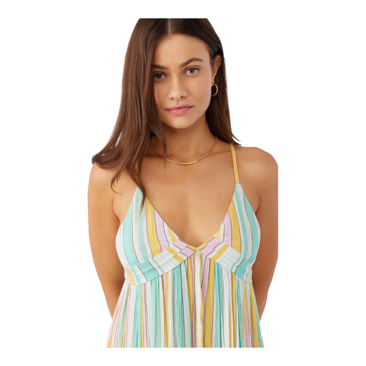 O'Neill Women's Saltwater Stripe Avery Cover Up Dress