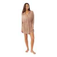 O'Neill Women's Cami Mini Cover Up Dress Front_Flat