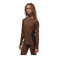 Jordan Women's Sport Performance Long Sleeve Shirt Front_Angled_Left