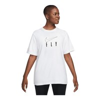 Nike Women's NK Dri-FIT Swoosh Fly BF T Shirt Front_Flat