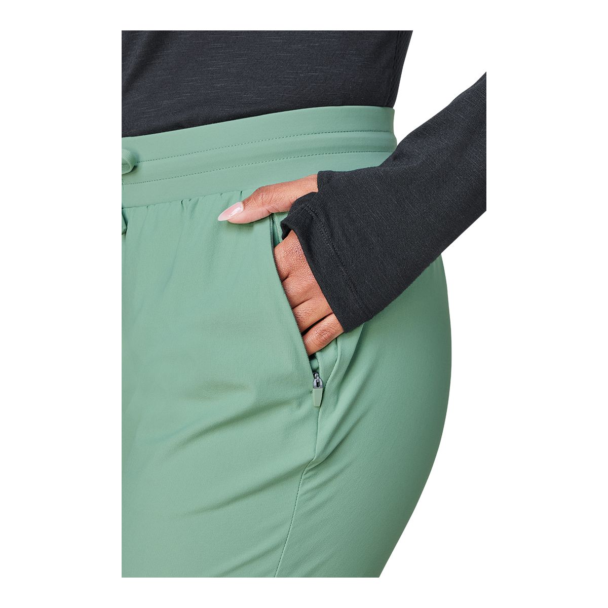 FWD Women's Push Stretch Woven Jogger Pants