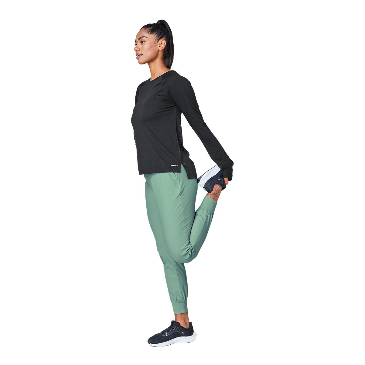 FWD Women's Push Stretch Woven Jogger Pants