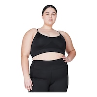 FWD Women's Seamless Low Bra Front_Angled_Right
