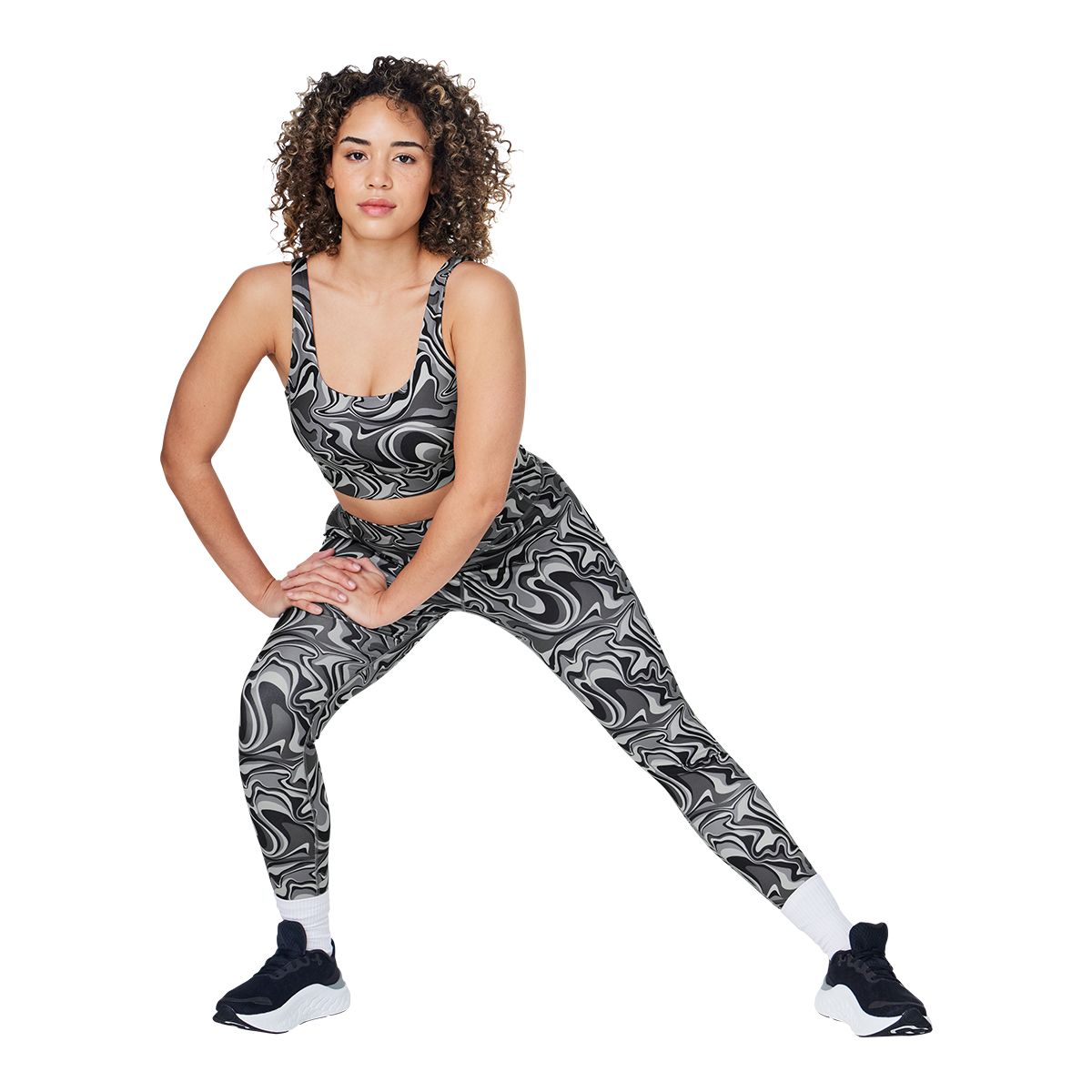 FWD Women's Core Swirl Print High Rise 7/8 Leggings