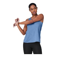FWD Women's Push Active Layering Tank Top Front_Angled_Left