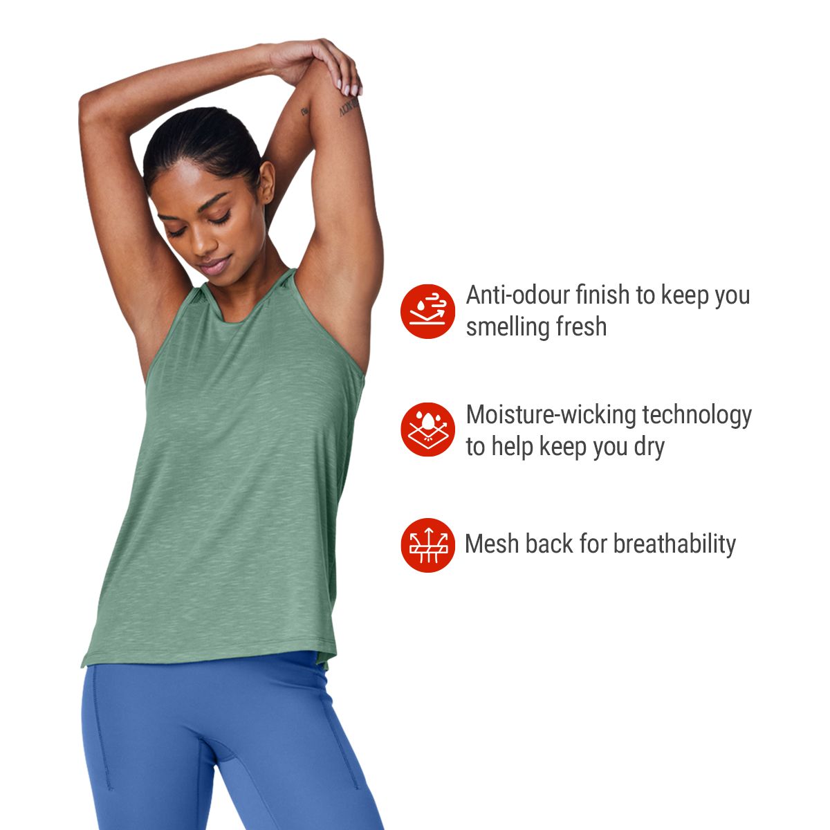 FWD Women's Push Active Layering Tank Top