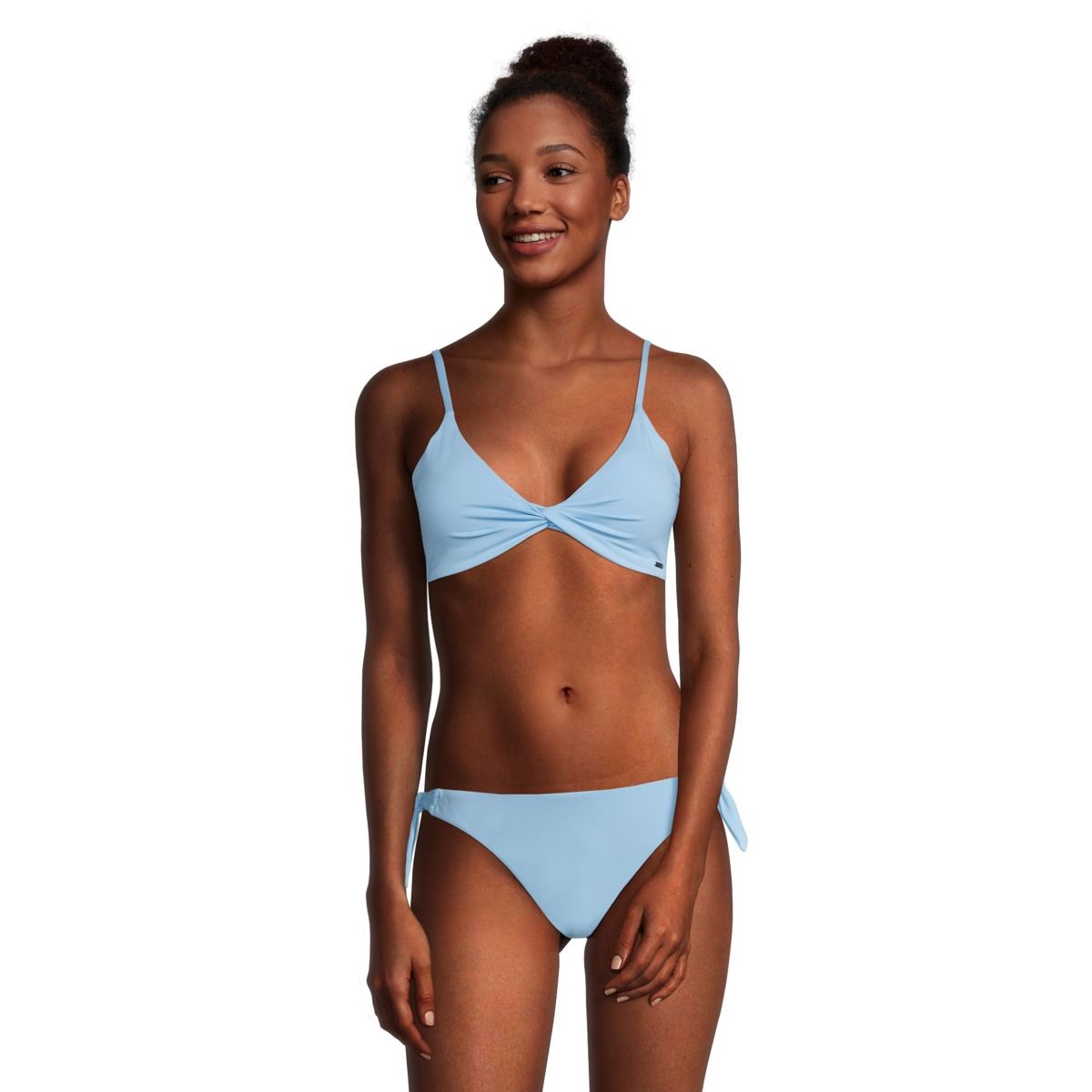 Ripzone Women's SL Solid Bandeau Bralette Swimsuit Bikini Top