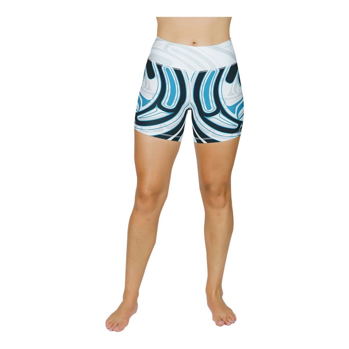 Image of NoMiNoU Women's Lily Eagle Silver Shorts