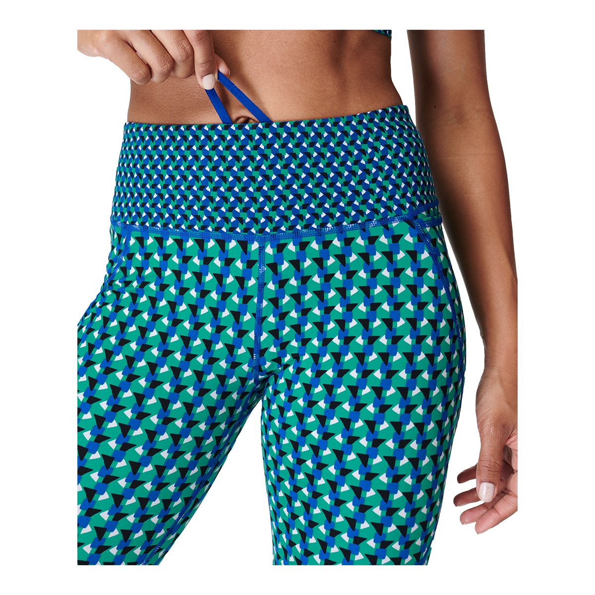 Sweaty Betty Women's Power Workout 7/8 Ankle Print Tights