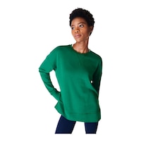 Sweaty Betty Women's After Class Sweatshirt Front_Angled_Right