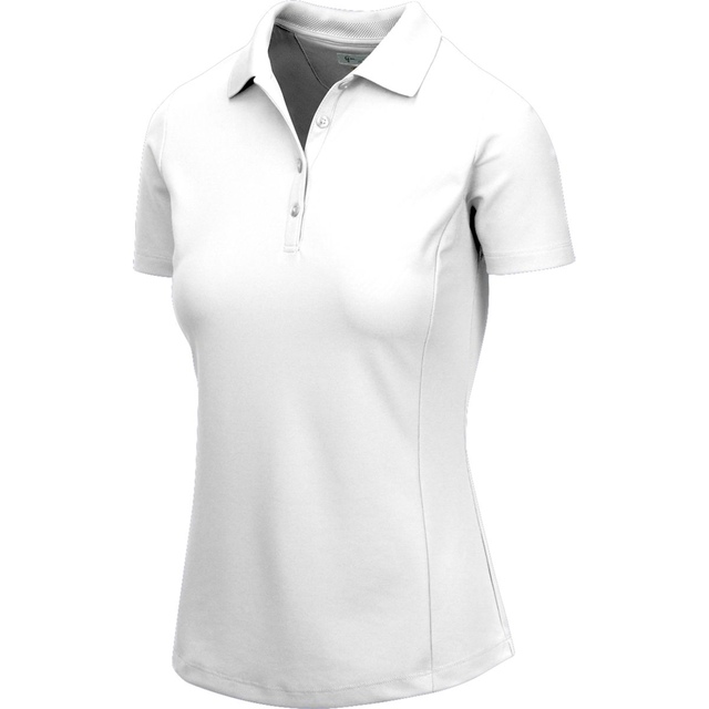 Greg Norman Golf Women's Protek Micro Pique Short Sleeve Golf Polo T