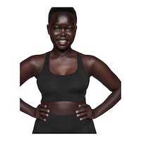 On Women's Active Medium Sports Bra Front_Flat