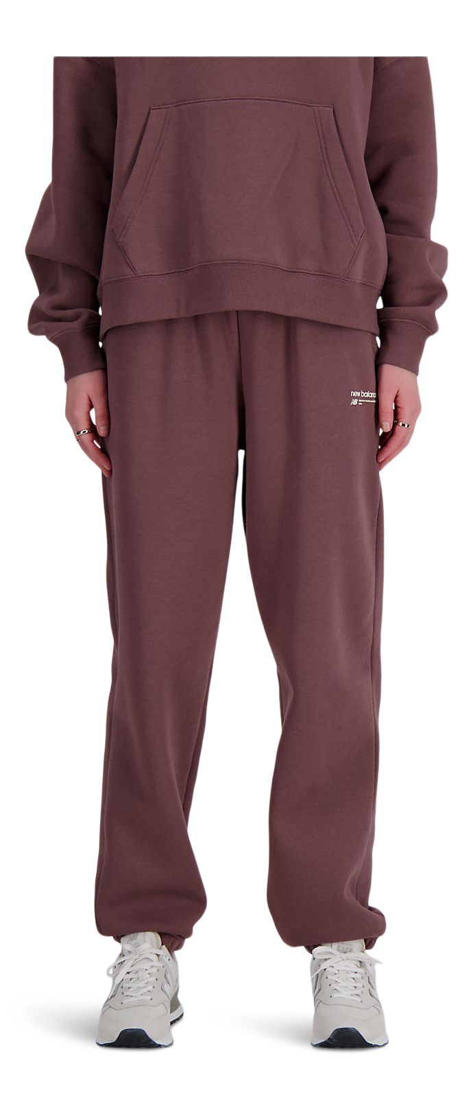 New Balance Women's Linear Heritage BB Fleece Pants