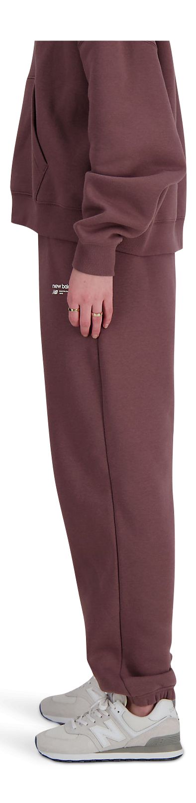 New Balance Women's Linear Heritage BB Fleece Pants