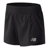 New Balance Women's Run Core 3 Inch Shorts Front_Angled_Left