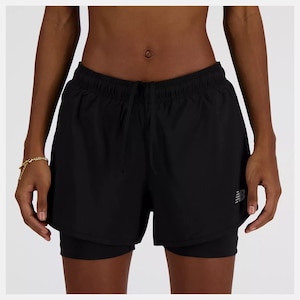 New Balance Women's Run RC Seamless 3 Inch 2 in 1 Shorts