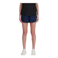 New Balance Women's Athletics Mesh Shorts Front_Flat