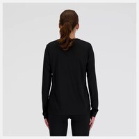 New Balance Women's Run Long Sleeve Shirt Back_Flat